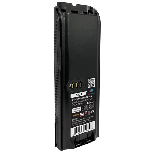 Replacement IMPRES battery for Motorola XTS 3000, 3500 and 5000 Radios. 4500 mAh