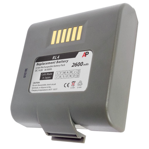 Datamax-O'Neil RL3 & RL4 Mobile Printers. Replacement Battery. 2600 mAh