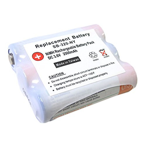 Datalogic / PSC Falcon 3xx & TopGun Scanners: Replacement Battery. 2500 mAh