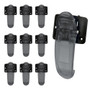 Ascom d63 and i63 Phones. (10-Pack) Replacement Screw-in Belt Clip. Replaces 660517.