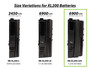 Replacement Battery for Harris XL 200P and XL 185P Radios. Heavy Duty Extended Capacity 6900 mAh