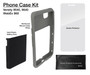 Gray Case Kit for Versity 9540, 9640 & WebEx 860 - Silicone Case, Screen Protector, & Battery Door