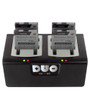 Duo 4-bay Battery Charger compatible with Cisco 8821 and 7925 batteries