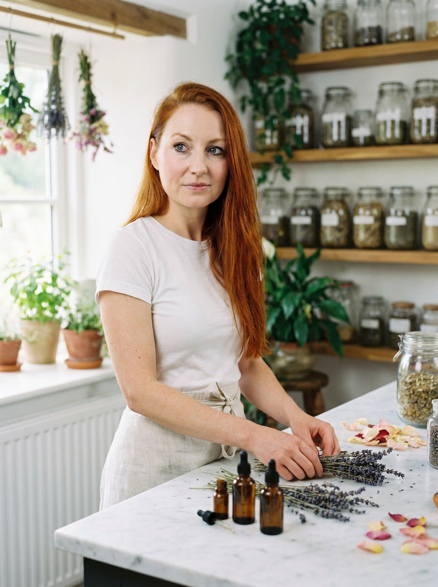 Marissa Masterson, Founder & Formulator of Wilder North Botanicals