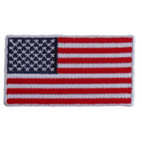 Product photo of American Flag with white border available at Forever And Always Online, Farmerville, Louisiana.
