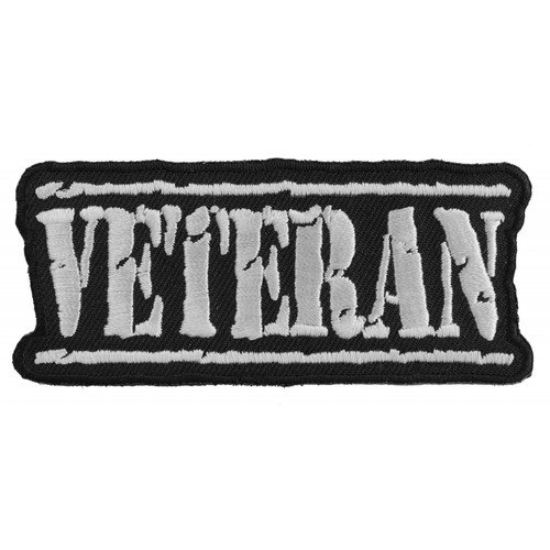 Product photo of VETERAN distressed in white available at Forever And Always Online, Farmerville, Louisiana.