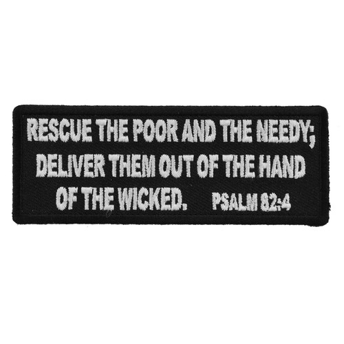 Product photo of Psalm 82:4 available at Forever And Always Online, Farmerville, Louisiana.