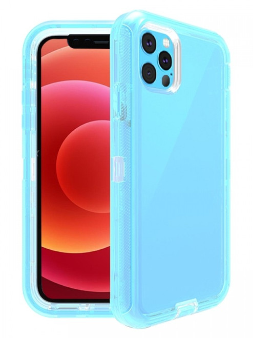 Product photo of the TRANSPARENT HEAVY DUTY FULL PROTECTION CASE  TL fashion phone case, showing the full design, color, and texture, available at Forever And Always Online.