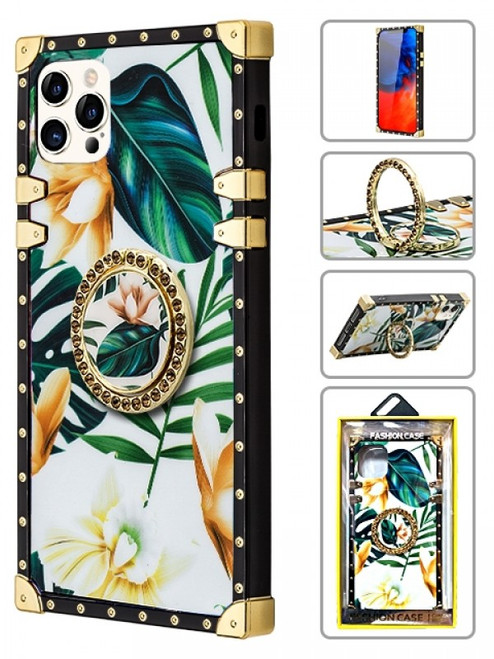 Product photo of the TPU CASE LEAVES fashion phone case, showing the full design, color, and texture, available at Forever And Always Online.