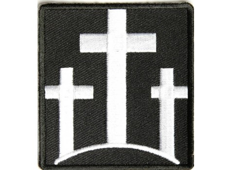 Product photo of Three Crosses white available at Forever And Always Online, Farmerville, Louisiana.