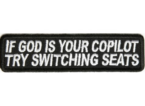 Product photo of If God is Your Co-Pilot Try Switching Seats available at Forever And Always Online, Farmerville, Louisiana.