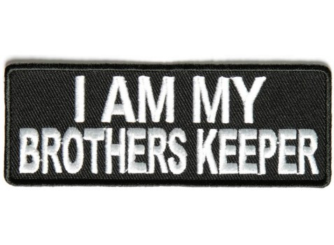 Product photo of I Am My Brother's Keeper white available at Forever And Always Online, Farmerville, Louisiana.