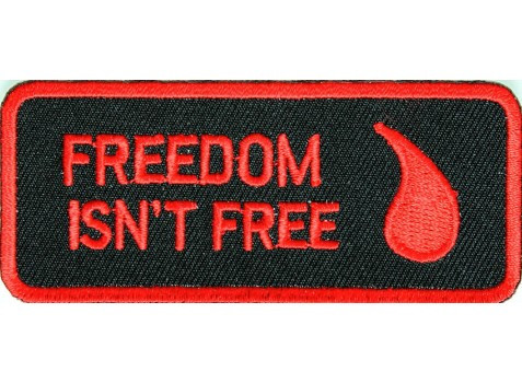 Product photo of Freedom Isn't Free available at Forever And Always Online, Farmerville, Louisiana.