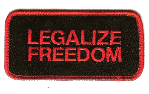 Product photo of Legalize Freedom in red available at Forever And Always Online, Farmerville, Louisiana.