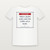 Psalm 100:1 KJV Christian Youth Tee (Framed) - White