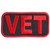 Product photo of VET in red available at Forever And Always Online, Farmerville, Louisiana.