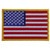 Product photo of US American Flag with gold border available at Forever And Always Online, Farmerville, Louisiana.