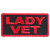 Product photo of Lady VET in red available at Forever And Always Online, Farmerville, Louisiana.