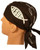 Product photo of the Jesus Fish Christian Du Rag Skull Cap Bandanna Christian biker du rag and skull cap, showing the bold faith-based print design, available at Forever And Always in Farmerville, Louisiana.