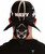 Product photo of the NAVY Du Rag Skull Cap Bandanna Christian biker du rag and skull cap, showing the bold faith-based print design, available at Forever And Always in Farmerville, Louisiana.