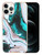 Product photo of the MARBLE PATTERN PHONE CASE GN/WHT fashion phone case, showing the full design, color, and texture, available at Forever And Always Online.