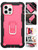 Product photo of the FULL PROTECTION CASE HT PK/ BLK fashion phone case, showing the full design, color, and texture, available at Forever And Always Online.