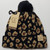 Product photo of the BABY C.C BEANIE BLACK/LEOPARD baby beanie hat, showing the soft knit fabric, color, and pom pom detail, available at Forever And Always Online.