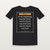 John 1:1 KJV Christian Short Sleeve Tee (Framed) - Black