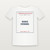 1 Thessalonians 5:16 KJV Christian Women's Relaxed Tee (Vintage) - White