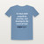 Romans 10:17 KJV Christian T-Shirt - Heather Blue