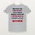 Isaiah 26:3 KJV Christian T-Shirt - Heather Gray