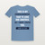 John 15:12 KJV Christian T-Shirt - Heather Blue