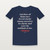 1 Peter 4:8 KJV Christian T-Shirt - Navy