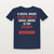 1 Corinthians 15:55 KJV Christian T-Shirt - Navy