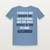 Proverbs 31:25 KJV Christian T-Shirt - Heather Blue