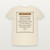Matthew 28:20 KJV Christian Women's Relaxed Tee (Framed) - Natural