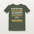 Philippians 4:19 KJV Christian Women's Relaxed Tee (Bold Type) - Military Green