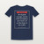 Psalm 31:24 KJV Christian Women's Relaxed Tee (Framed) - Navy