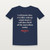 Psalm 9:1 KJV Christian Women's Relaxed Tee (Cross) - Navy