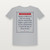 Philippians 1:6 KJV Christian Women's Relaxed Tee (Framed) - Heather Gray