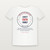 Liberty · Faith · Family Patriotic T-Shirt with Psalm 33:12 (Badge) - White