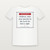 Ephesians 6:1 KJV Christian Women's Relaxed Tee (Framed) - White