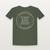 1 Chronicles 29:13 KJV Christian Women's Relaxed Tee (Round Badge) - Military Green