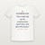 Numbers 6:26 KJV Christian Women's Relaxed Tee (Classic) - White