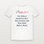 Psalm 22:4 KJV Christian Women's Relaxed Tee (Script) - White