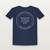 1 Corinthians 8:3 KJV Christian Women's Relaxed Tee (Round Badge) - Navy