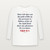 Psalm 16:11 KJV Christian Long Sleeve Tee (Cross) - White