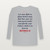 Matthew 5:16 KJV Christian Long Sleeve Tee (Cross) - Heather Gray