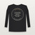 Psalm 150:6 KJV Christian Long Sleeve Tee (Round Badge) - Black