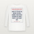 Galatians 6:9 KJV Christian Long Sleeve Tee (Vintage) - White